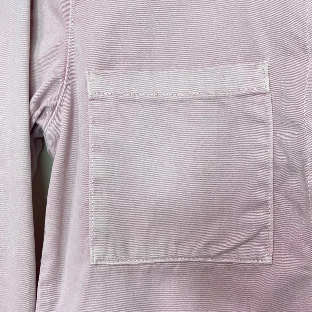 One Teaspoon Prophecy Romper Pink Cotton Utility Button Front Womens Size Small - Picture 9 of 12